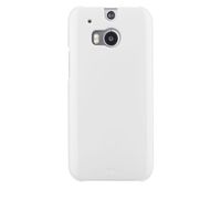 Case-Mate Barely There Case for HTC One M8 - Retail Packaging - White