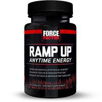 Force Factor Ramp Up Anytime Energy, Boost Mental & Physical Energy, Enhance Focus & Concentration, Reduce Fatigue & Improve Metabolism, 30 Count