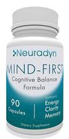 Mind First Supplement - Balanced Formula with Immune System Boost - Vitamin D3, Multi-Ginsengs, Huperzine A, L-Theanine, Gota Kola, & More (90 Capsules)