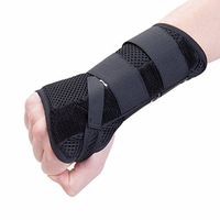 FITTOO Adjustable Triple Straps Carpal Tunnel Wrist Brace Support for Sports Sprains Arthritis and Tendinitis Right Hand L