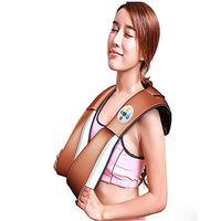 Shiatsu Neck Massager Tapping Neck and Shoulder Percussion Massager with Heat by Electric Heated Therapy for Neck Shoulder and Back Pain