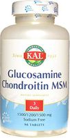KAL - Msm Plus Glucosamine/Chondroitin, 90 tablets