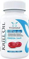 Vitavana Krill Oil Supplement, Supports Memory, Brain, Energy and Cardiovascular Health (60 Softgels)