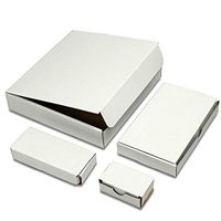 White Tuck Top Bulk Mailing Boxes 4-3/8" X 4-3/8" X 2 1/2" | Quantity: 100