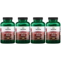 Swanson Arginine Akg 1 g 90 Caps 4 Pack