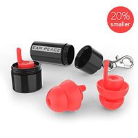 EarPeace "Petite" Safety Ear Plugs for Smaller Ear Canals and Kids - Noise Reduction and High Fidelity Hearing Protection for DIY Projects, Construction and Loud Work Environments (Small, Black Case)