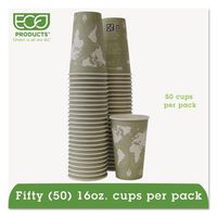 ECOEPBHC16WAPK - World Art Renewable/Compostable Hot Cups
