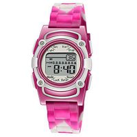 Kids Digital 8 Alarm Vibrating Watch Medication Reminder Potty Urinary Training Vibration Pill Alert Vibra Medical Reminder for Children (Pink Camouflage)