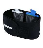 Ice Pack Back Wrap Hot & Cold Therapy Pain Relief Reusable Microwaveable Freezable Gel Pack Compression Lower Back Lumbar Support Brace for Sport Injury Recovery, Alleviate Muscle Pain