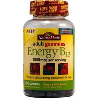 Nature Made Energy B-12 Dietary Supplement Gummies (Pack of 2)