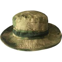 Meidexian888 Camouflage Boonie Bucket Hat,Summer Outdoor Sunshade UV Protection Fisherman Wild Sun Flat Hat (D)