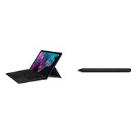 Microsoft Surface Pro 6 (Intel Core i5, 8GB RAM, 256GB) â€" Newest Version and Microsoft Surface Pro Type Cover â€" Black & Surface Pen, Charcoal Black, Model: 1776 (EYV-00001)