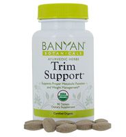 Banyan Botanicals Trim Support - USDA Organic, 90 Tablets - Boosts Metabolism - Herbal Weight Loss Support*