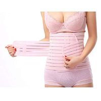 Healthcom Comfortable Elastic Postpartum Abdomen Recovery Belt Maternity Supports Belt Shaper Slimer Wrapper(Size:L)