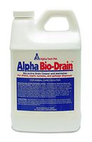 Alpha Tech Pet Bio-Drain, Drain Maintenance and Odor Eliminator, 1/2 Gallon Bottle