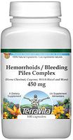 Hemorrhoids/Bleeding Piles Complex - Horse Chestnut, Cayenne, Witch Hazel and More - 450 mg (100 Capsules, ZIN: 517073) - 2 Pack