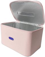 UV Sterilizer Cabinet Box or Bag, U-V-Cleaner Sanitizer U-V Travel Steri Waterproof for Baby Bottle, Underwear, Toothbrush/Beauty Tools, Toys, Cleaning Tool Towel Clothes Disinfection (Pink)