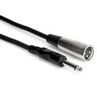 Hosa PXM-115 1/4" TS to XLR3M Unbalanced Interconnect Cable, 15 Feet