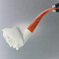 Meerschaum Grim Reaper Tobacco Pipe by Paykoc M55002