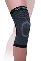 Copper Fit Advanced Support Knee Sleeve, Black, Medium