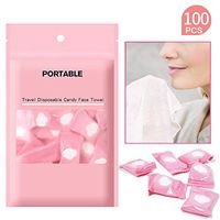 100PCS Compressed Towel, Compressed Towel Tablets, Reusable Towel Napkin Tissue, Soft Disposable Compressed Wipe, Portable Compressed Coin Tissue for Travel/Home/Outdoor Activities