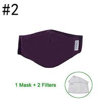 Pika Log Mask Filters Activated Carbon Filters Dustproof Anti Pollution Washable Cotton for Children Outdoor Activities (2#)