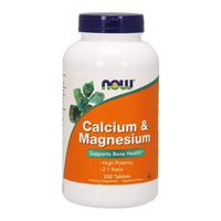 Cal-Mag, 500/250 mg, 250 Tabs by Now Foods (Pack of 5)