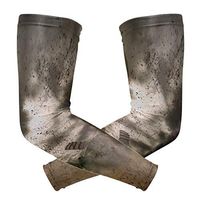 LEVEIS Tornado Global Warming Arm Sleeves UV Protection for Men Women Sunblock Protective Gloves Running Golf Cycling Driving Long Arm Cover 1 Pair