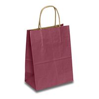 Burgundy Handle Gift Bags 16" X 12" | Quantity: 25