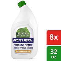 Seventh Generation Professional Toilet Bowl Cleaner, Empress Cypress & Fir Scent, Biodegradable, 32 fl oz (Pack of 8)