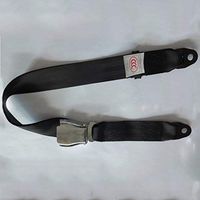 LRWSB Vehicle Two-Point Seat Belt Safety Rope for Airplane Seat Belt Amusement Equipment Two-Point Protective Belt