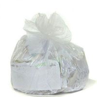 Plasticplace 7-10 gallon High Density Bags, 6 Microns, 24"W x 24"H, Clear, 1000/ Case