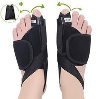 Bunion Corrector and Bunion Relief, Forzacx Elastic and Adjustable Bunion Splint, Self-Heating Technology Orthopedic Bunion Corrector, Non-Surgical Hallux Valgus Correction for Women and Men