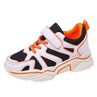 residentD 4.5-12Y 2019 Autumn Winter New Children Shoes Sneakers Kids Shoes Fashion Sport Running Mesh Child Shoes for Girls Boys (Age:5-5.5Years, Orange)