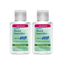 Wadonerful Alcohol-Free No Washing Hand Sanitizer Portable Household Clean Gentle Hydration Hand Lotion Hand Soap 50 ml (One Size, 2 x 50 ml)