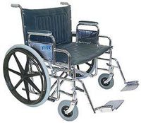 Tuffy Bariatric Wheelchair 32"W x 20"D with elevating legrests - Model 562285