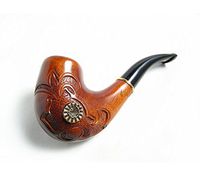 Pipe of Pear Root Wood, Tobacco Pipe "GRIFFIN" Fits 9mm Filter