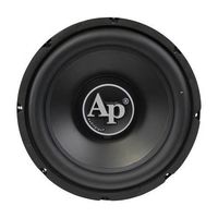 Audiopipe TSPP312D4 12" Woofer, 1600W Max, Dual 4 Ohm