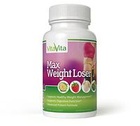 Max Weight Loser, Powerful Combinantion Formula Supports Healthy Weight Management (60 Veggie Capsules)