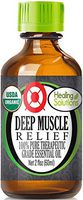 Organic Deep Muscle Relief Blend Essential Oil (100% Pure - USDA Certified Organic)