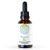 Guggul A60 Alcohol Herbal Extract Tincture, Super-Concentrated Organic Guggul (Commiphora Mukul) Dried Gum (2 fl oz)