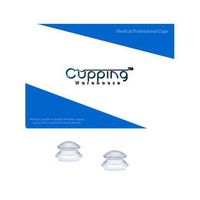 Cupping Warehouse TM Supreme DEEP PRO 6065-2 Small Professional and Home Use Clear Chinese Silicone Massage Cupping Therapy Sets w/Tutorials & Video's