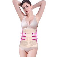 Yosoo 3 in 1 Breathable Elastic Postpartum Support - Recover Belly/Waist/Pelvis Belt Sharper Support Girdle Belt Post Pregnancy Belly Waist Slimming Shaper Wrapper Band Abdomen Abdominal Binder Belt