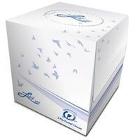 11516 Oasis Livi Vpg Facial Tissue Cube Box 2 Ply White 8.37x8.07 36/90 per case