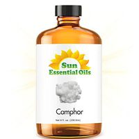 Camphor Essential Oil (Huge 8oz Bottle) Bulk Camphor Oil - 8 Ounce