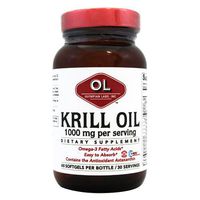 Olympian Labs Krill Oil - 1000 mg - 60 Softgels