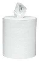 Kimberly-Clark White Center Flow Hand Towel, 4 Count