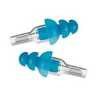 Etymotic Research ER20-SMB-C ETYPlug Hearing Protection Earplugs Standard Fit (10 Pair Clear Stem with Blue Tip)