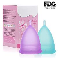 Menstrual Period Cup Cleaner, Period Menstrual Cup Reusable Comfortable, Menstrual Period Cups For Women Beginner, Sensitive Period Menstrual Cup Set Heavy Flow, Menstrual Cup Wash Holder Storage (L)