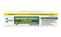 Hemorrhoid Symptom Treatment Cream, Itching, Burning & Discomfort Relief, Tube (1.8 oz) Compare to Preparation H